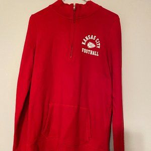 KC Chiefs PINK Victorias Secret Quarter zip
